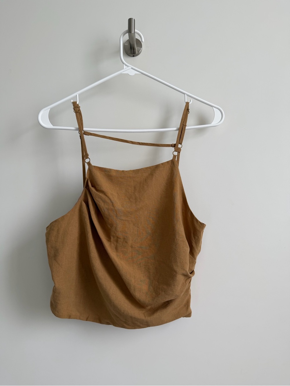 Zara Rust Brown Strappy Camisole
